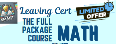 Full Package Course - Leaving Certificate Maths Higher Level