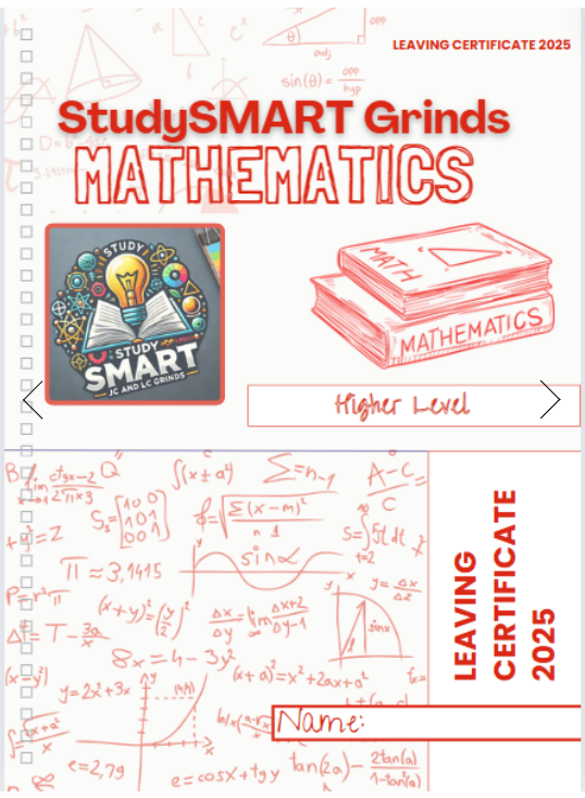 Physical Copy - Leaving Certificate Mathematics Higher Level Exam Focused Book