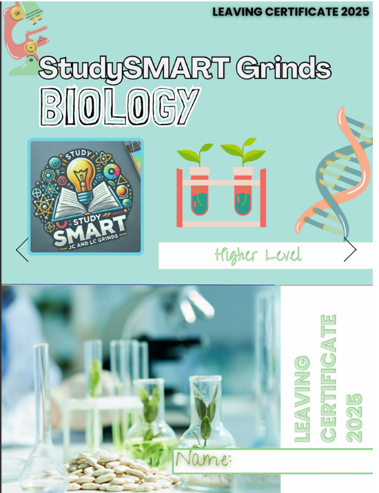 Digital - Leaving Certificate Biology Higher Level Exam Focused Book